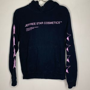 Jeffree Star Cosmetics | Black Pink Star ICONIC Hoodie | 5 Year Anniversary RARE